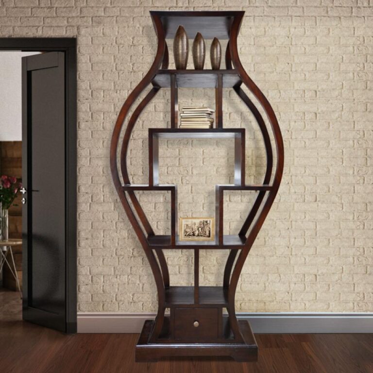 oval bookcase iberia