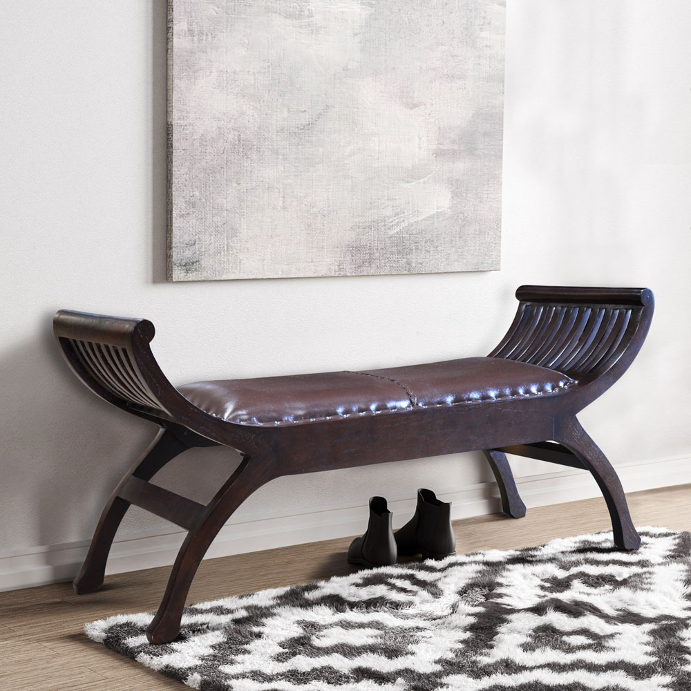 Kartini Stool 2 Seaters Leather 1 Kartini Stool 2 Seaters Leather