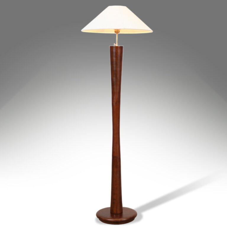 stand lamp high wood