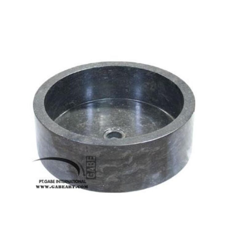 round marble wash basin hone