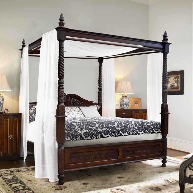 bed bayview with poster