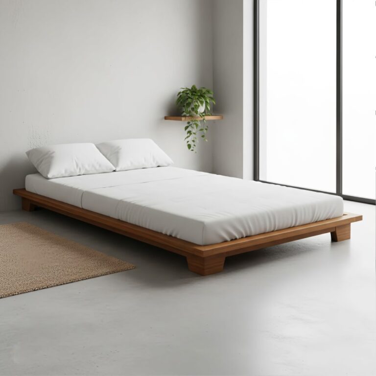 zenara low platform bed
