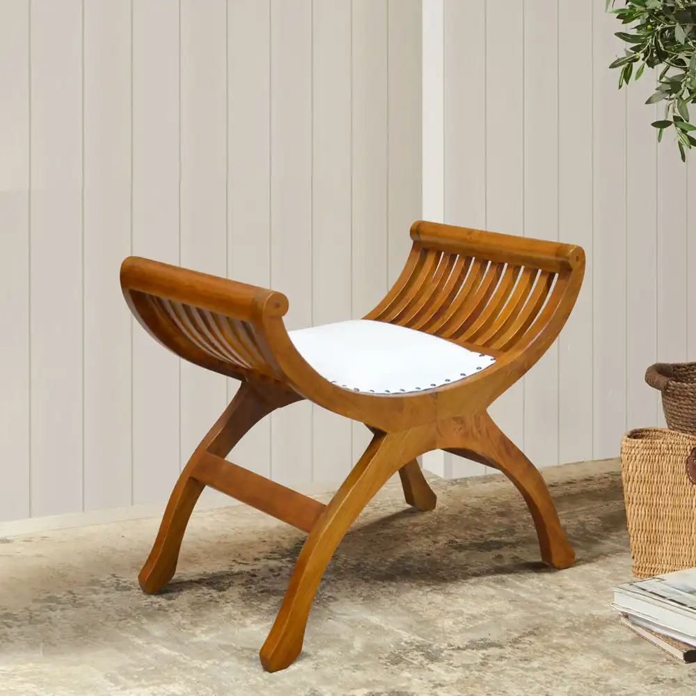 Kartini Stool 1 Seat Leather