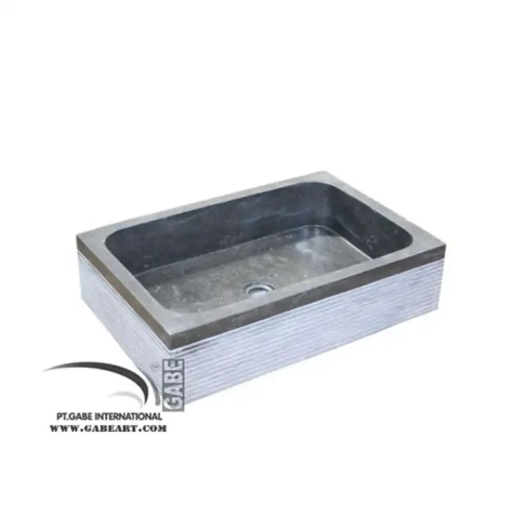 square marble wash basin alur
