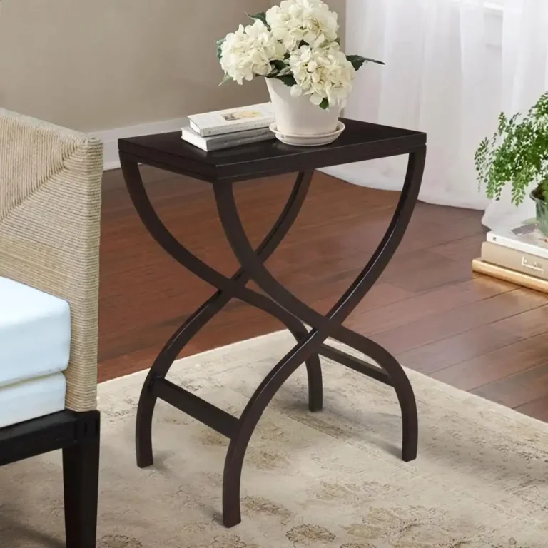 anderson curved leg side table