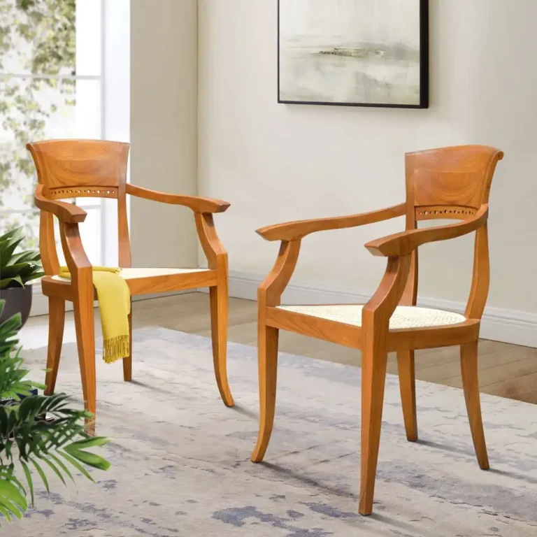 arm chair italy with rattan