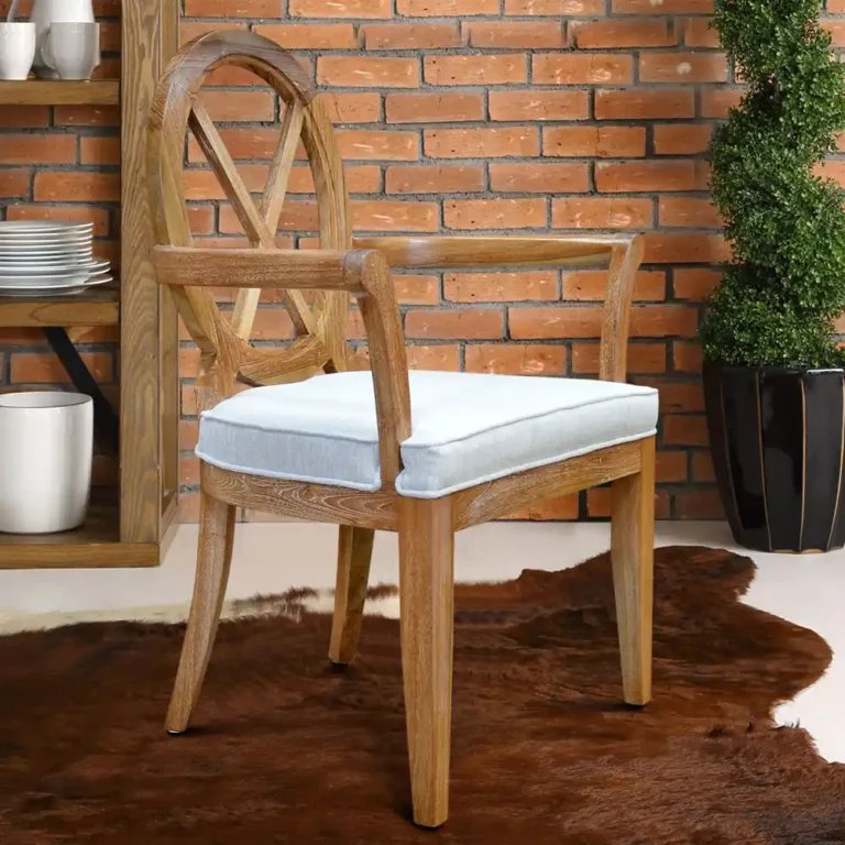 arm chair oval x back