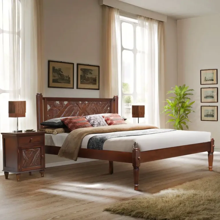 bed banana daun