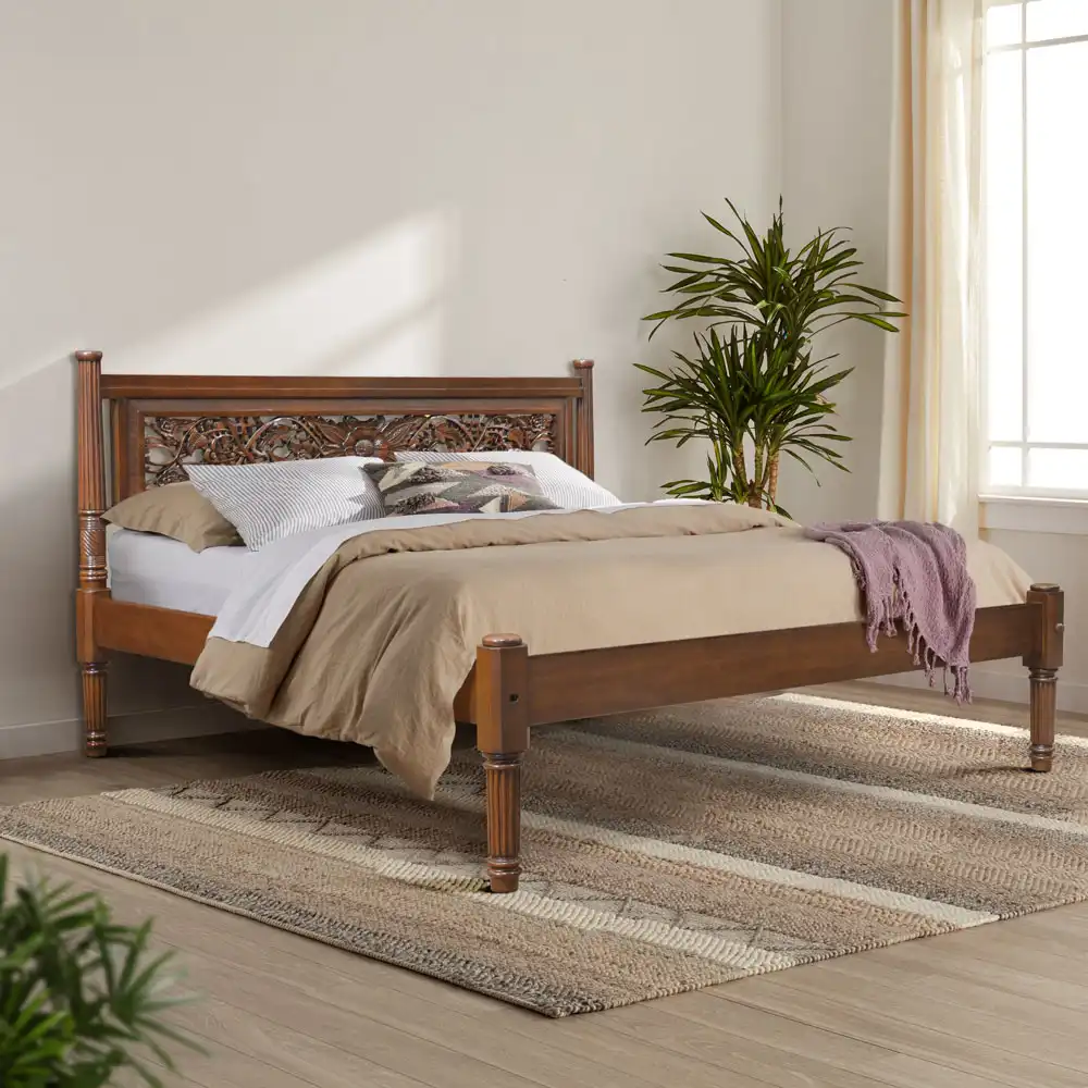 Bed Burma Panel