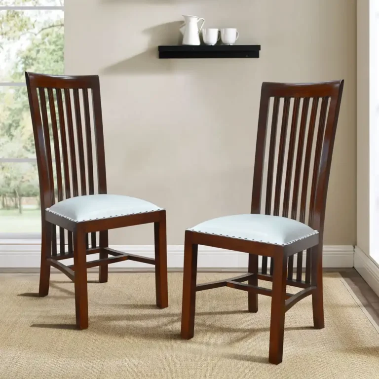bolero side chair with leather