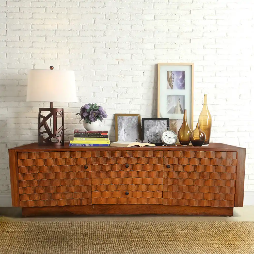 Buffet Zion Curve 2 Doors And 2 Drawers