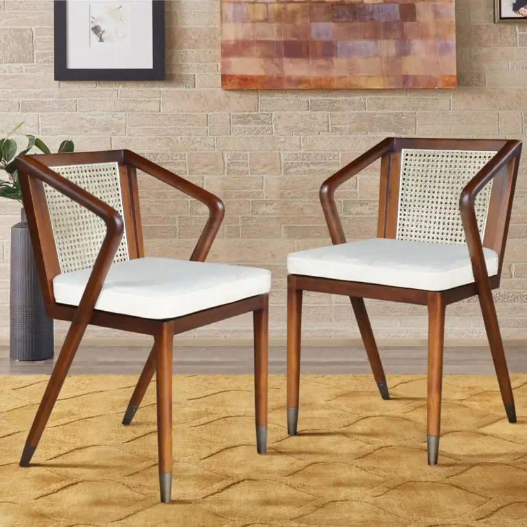 cane geometric chair