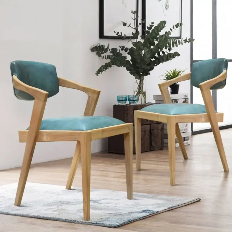 chair jo leather terracota