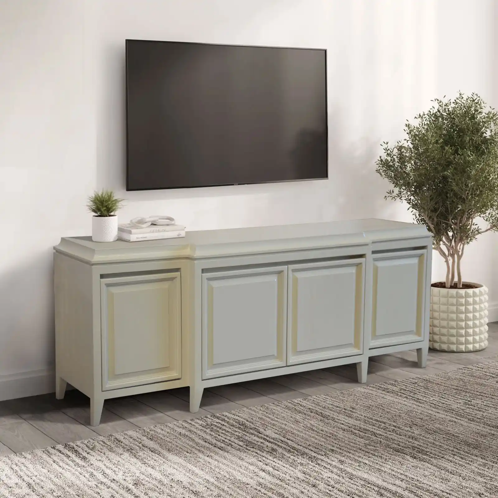 Classic Four-door Tv Cabinet 1 Classic Four-door Tv Cabinet