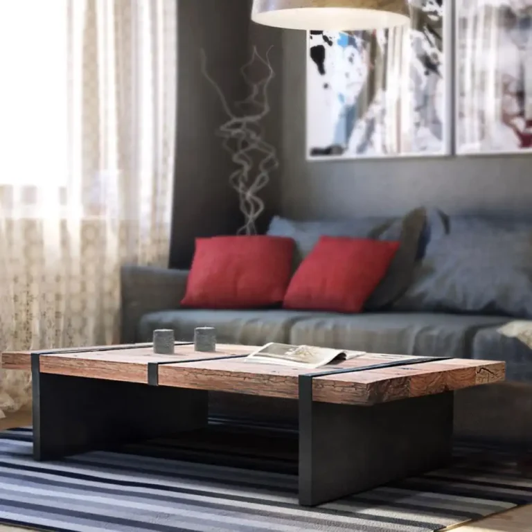 coffe table rustic maud