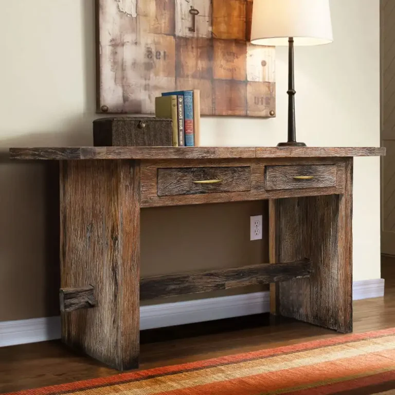 console table rustic manu