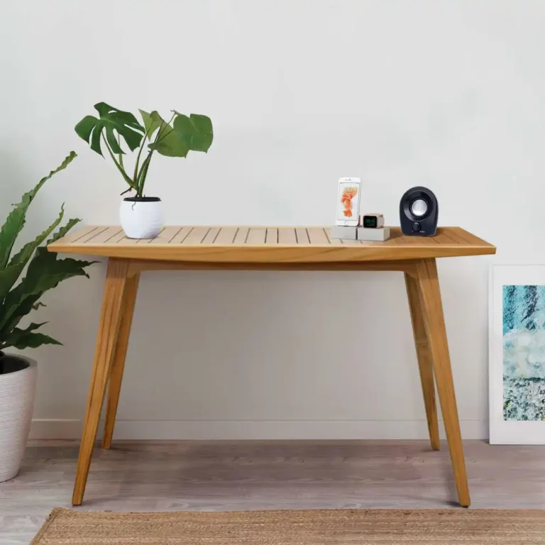 console tango in teak slats kd