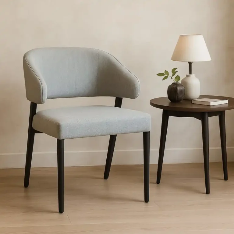 contemporary upholstered dining chair