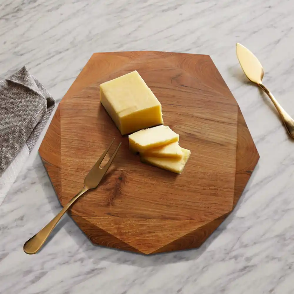 Cutting Board Hexagonal Medium Thick 4 Cm 1 Cutting Board Hexagonal Medium Thick 4 Cm