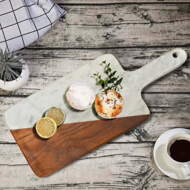 cutting board plat2 marble teak