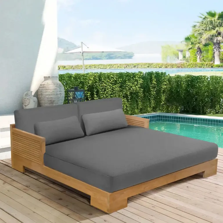 daybed outdoor with rattan