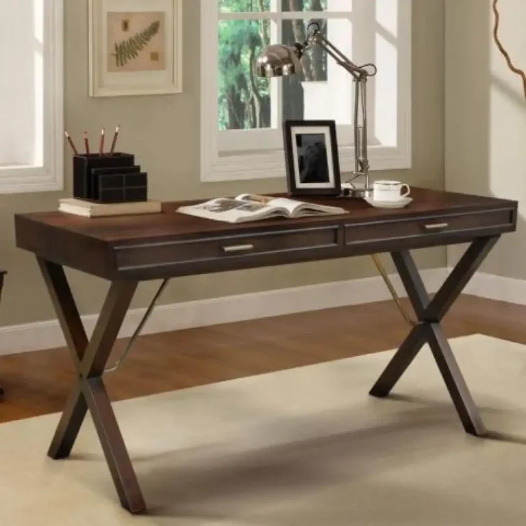 desk table wide 150 cm with fake drawers