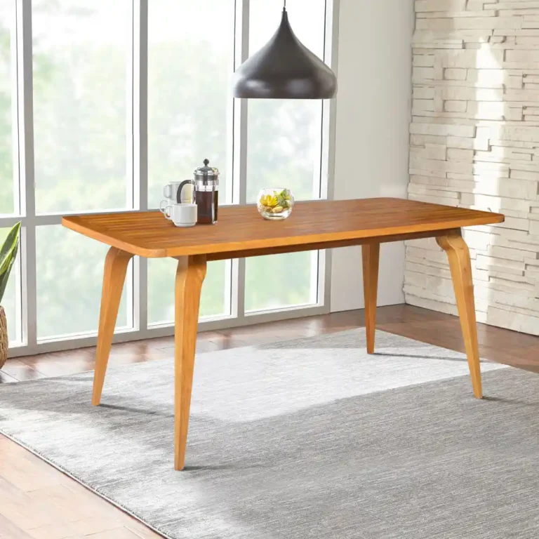 dining table new fifties teak slats