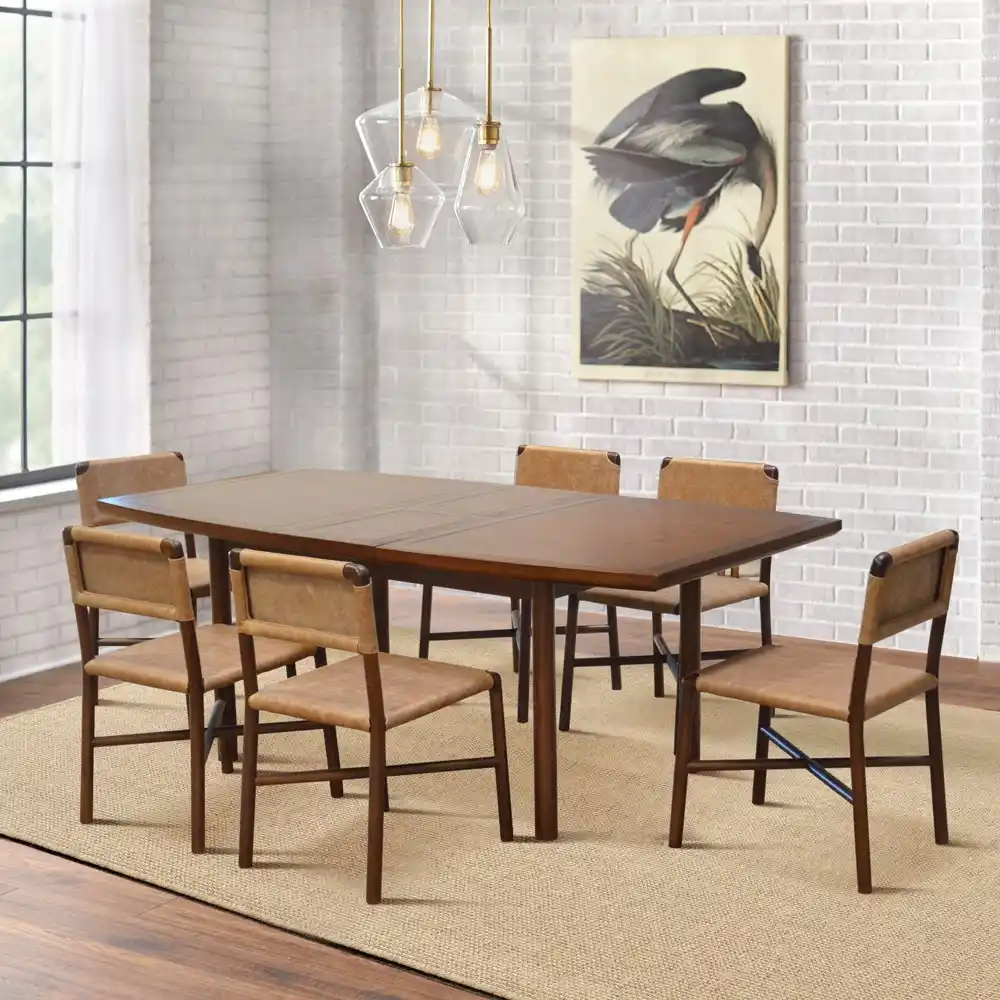Dining Table Seed In Teak Extend 162/198 1 Dining Table Seed In Teak Extend 162/198