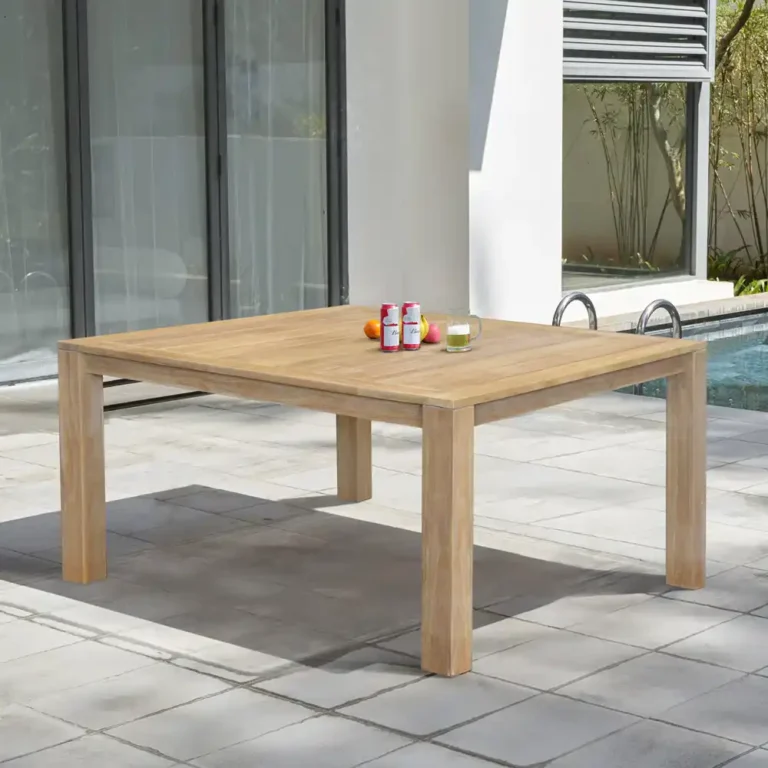 dining table slatted top 152
