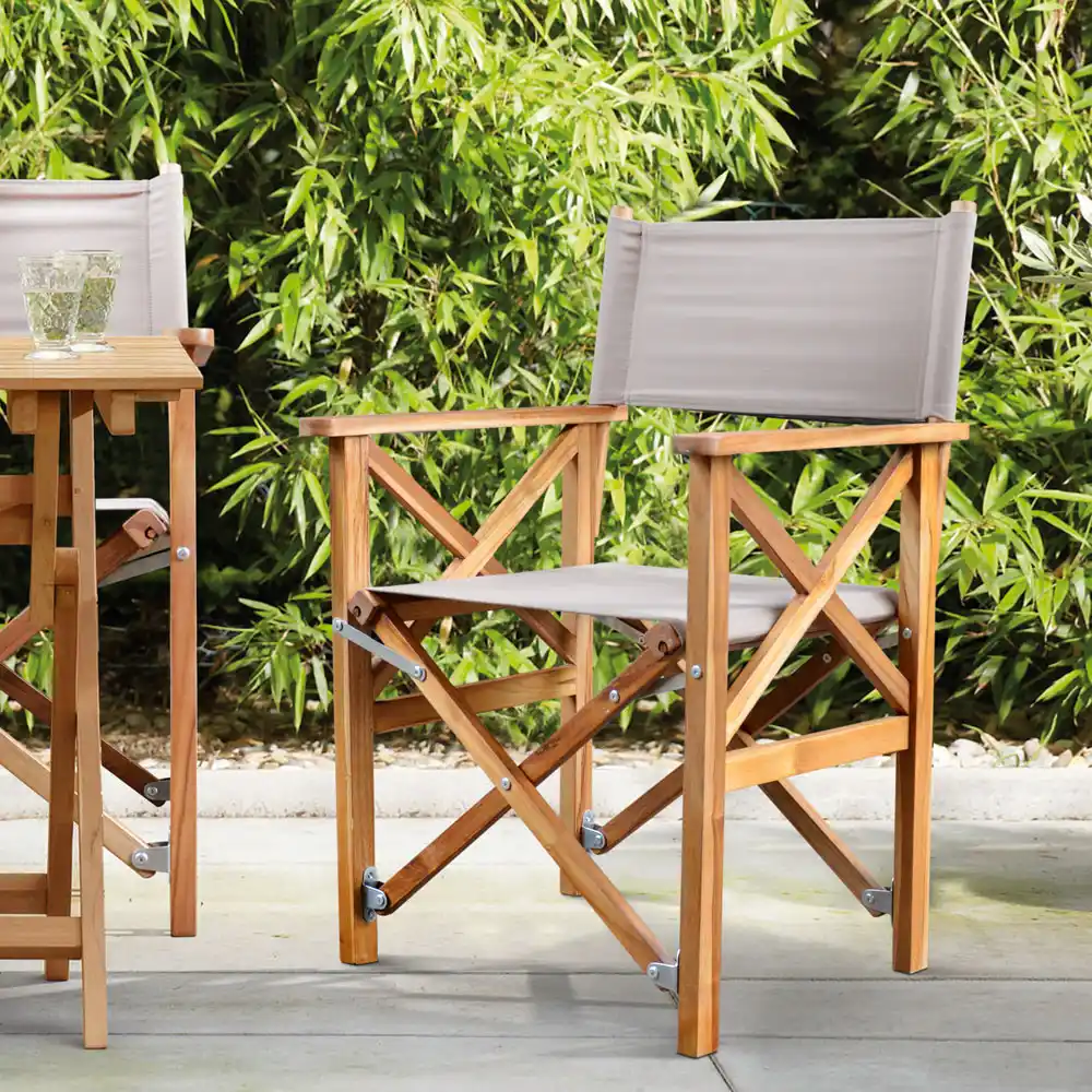 Director Chair Teak 1 Director Chair Teak