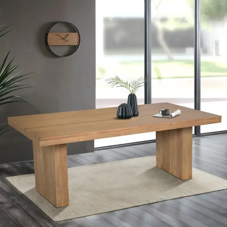 double dining table 220 cm