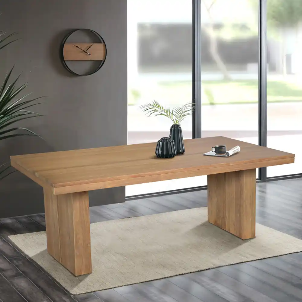 Double Dining Table 220 Cm