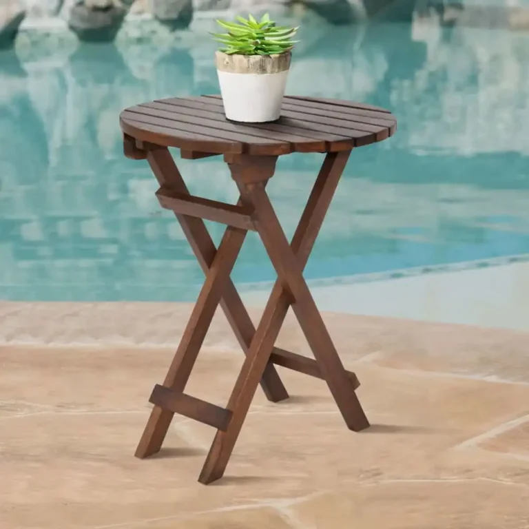 folding table round cakra