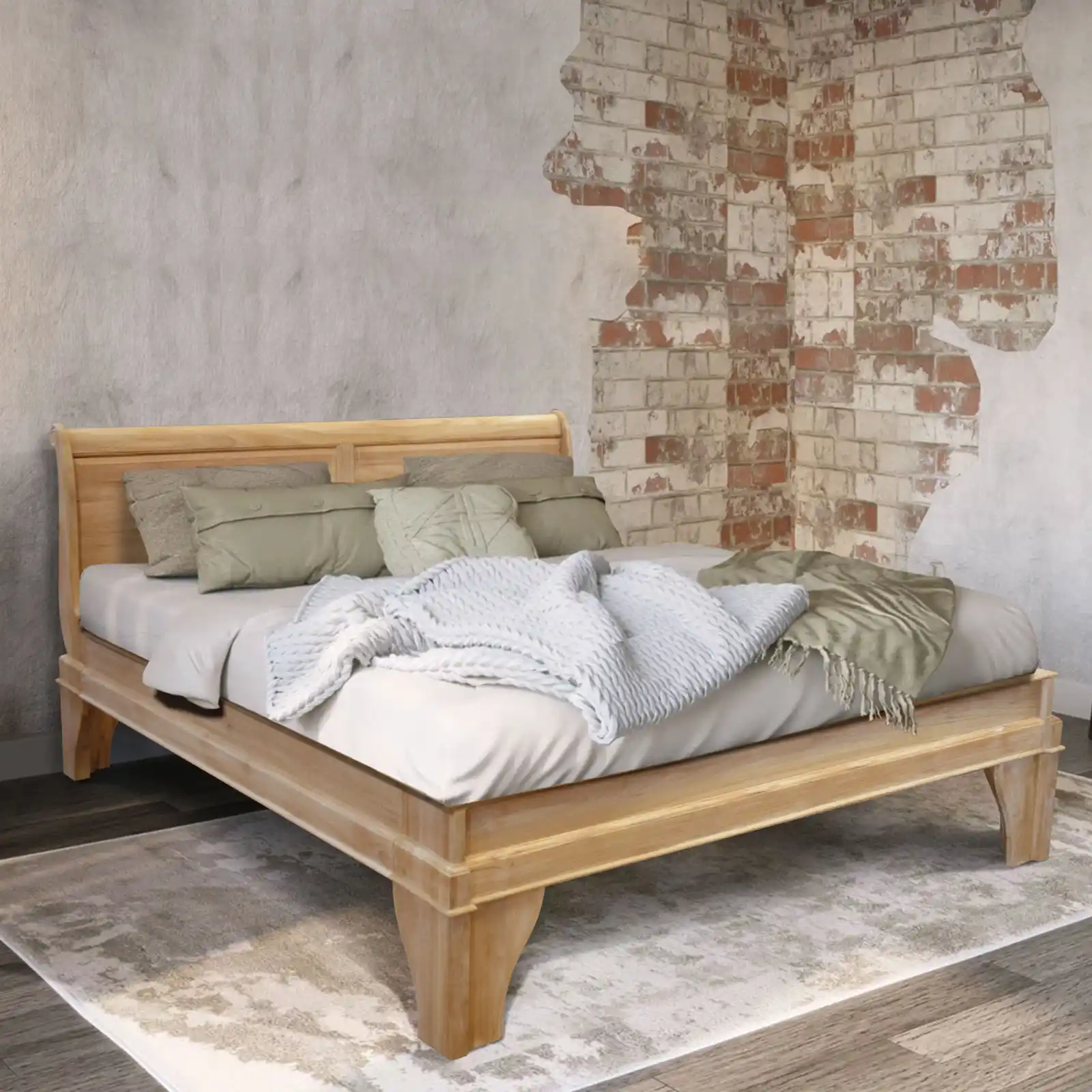 France Sleigh Bed 180 X 200 1 France Sleigh Bed 180 X 200