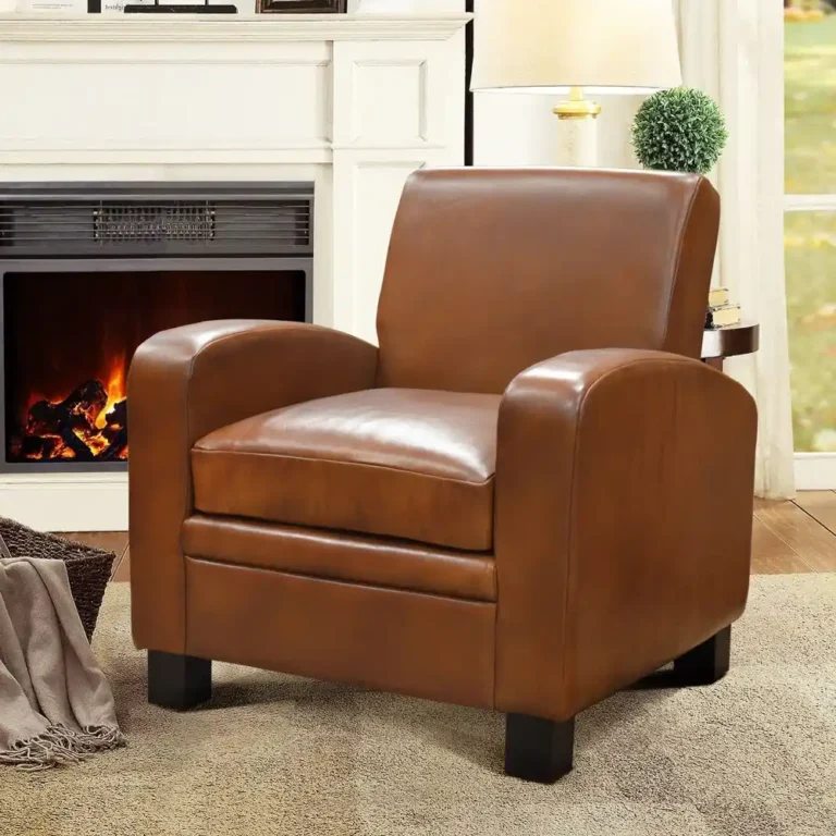 havana club chair with leather