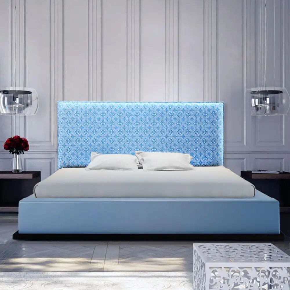 Headboard Dayo Model A Blue 1 Headboard Dayo Model A Blue