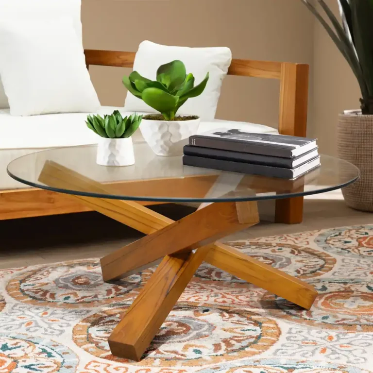 indoor coffe table round