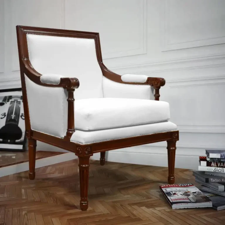 louis square armchair