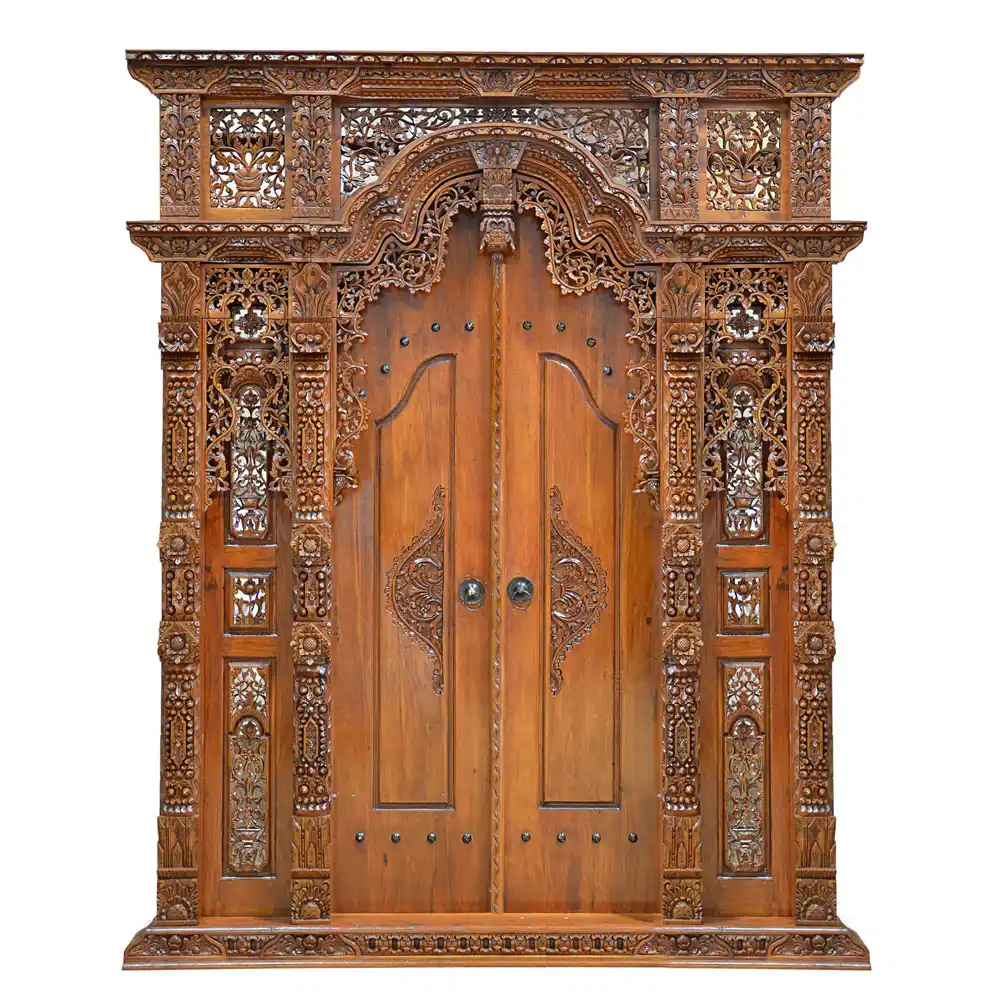 Majapahit Door Full Carving 1 Majapahit Door Full Carving