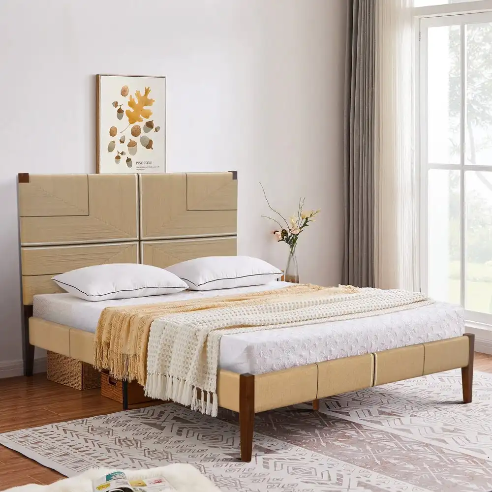 Mara Bed With Natural Rope