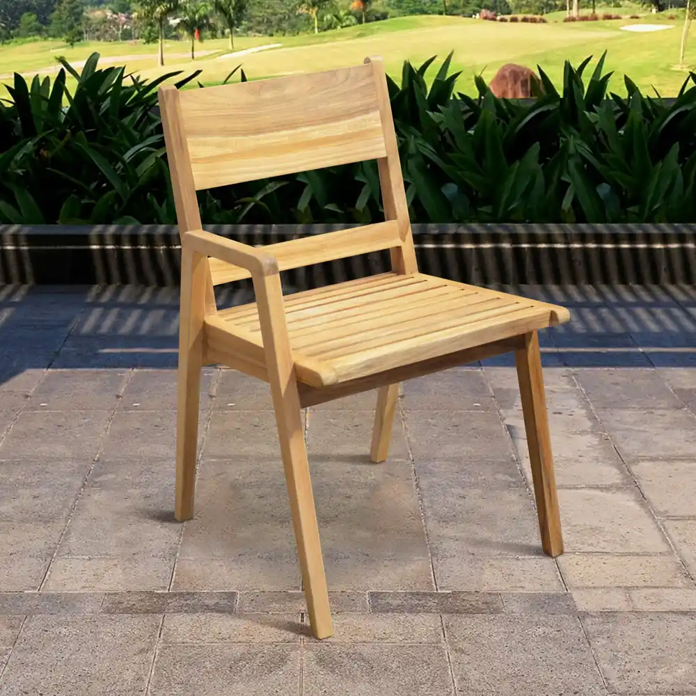 Mod-z Chair Half Wood Back – Right