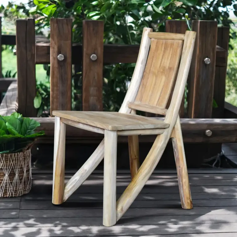 nice branch chair teak fuul back
