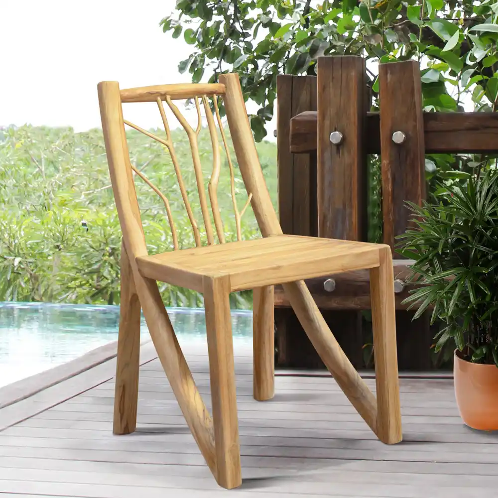 Nice Branch Chair Teak – Ww New