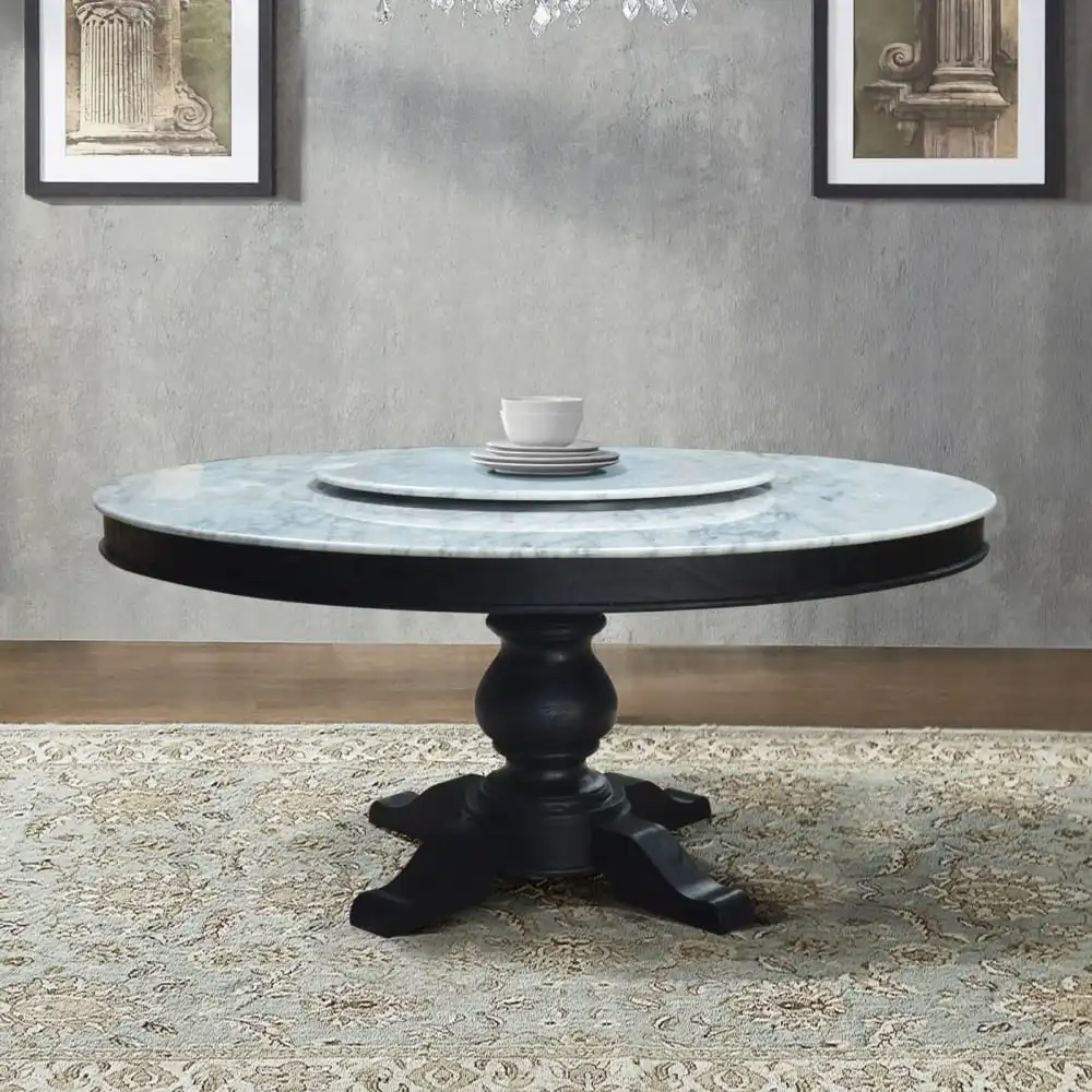 Pdr Round Dining Table