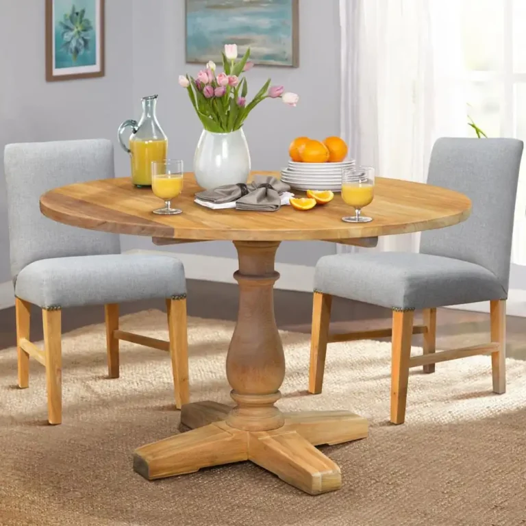 pedestal dining table