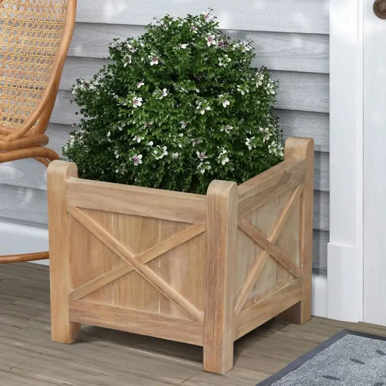 planter boxes teak 40 x 40