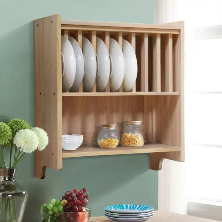 plate rack wood boston