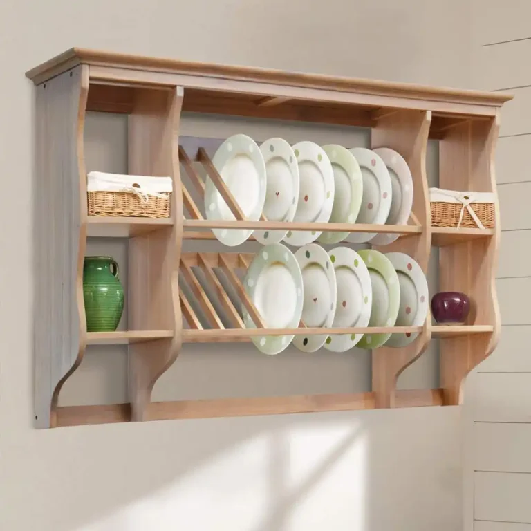 plate rack wood miami