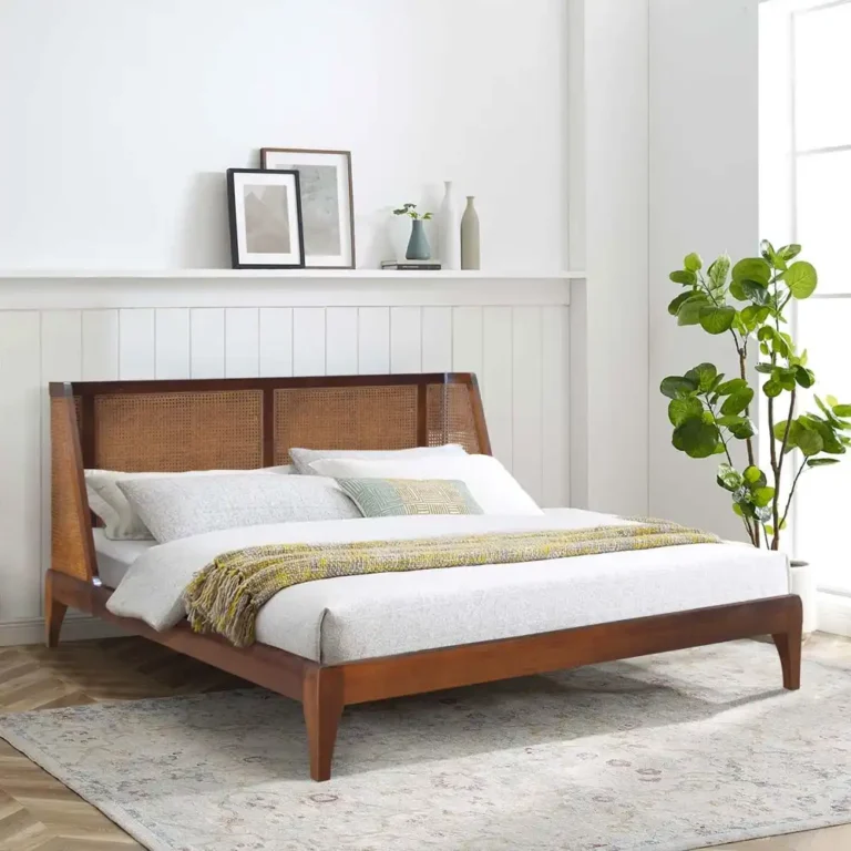 santorini rattan king bed