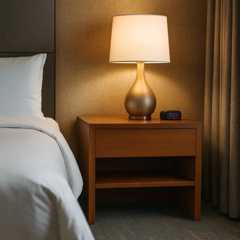 savona mahogany bedside table